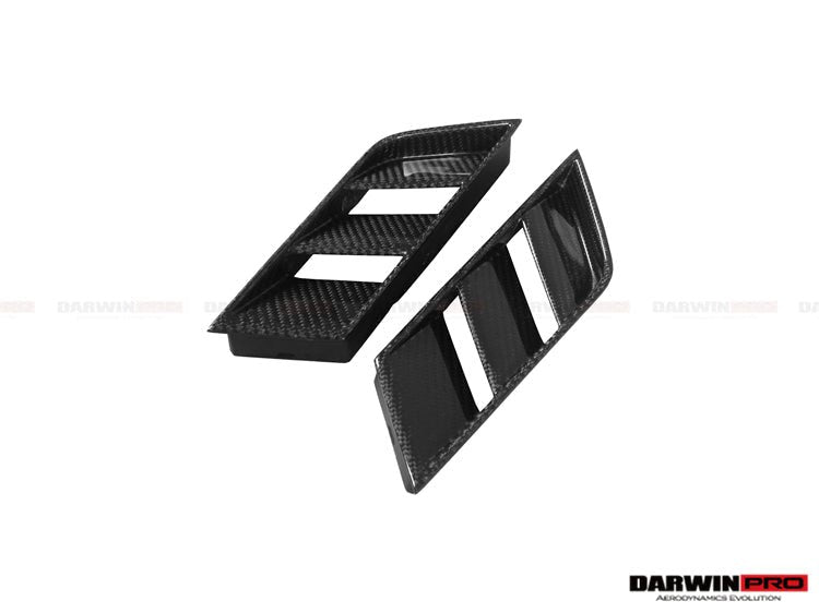 2017 - 2022 Nissan GTR R35 EBA Carbon Fiber Rear Diffuser Side Vents